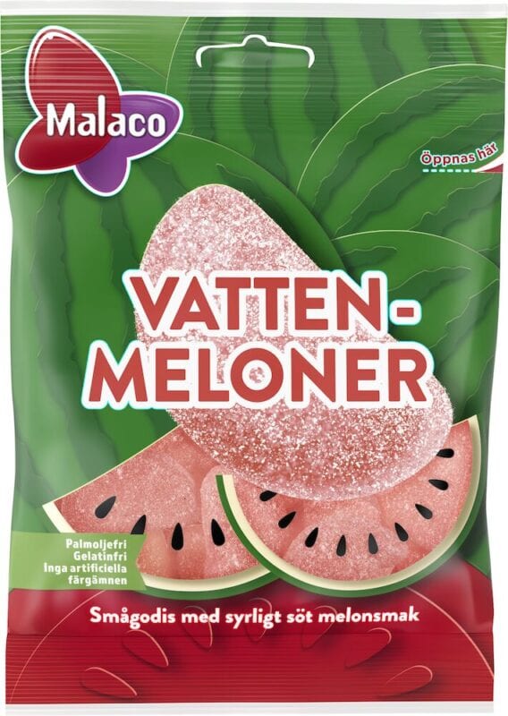 Bonbons Pastèque Malaco