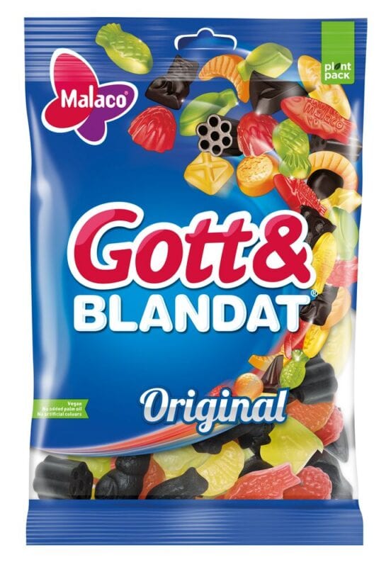 Malaco Gott & Blandat Original - Assortiment Suédois — Malaco, bonbons suédois