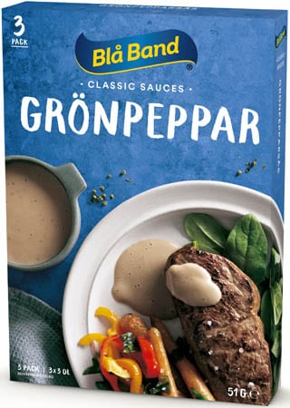 Sauce au poivre vert — Swedish Cravings, sauces suédois