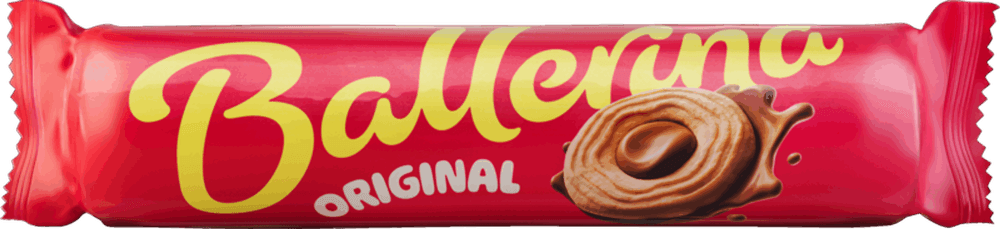 Ballerina Original - Biscuits fourrés à la crème nougat