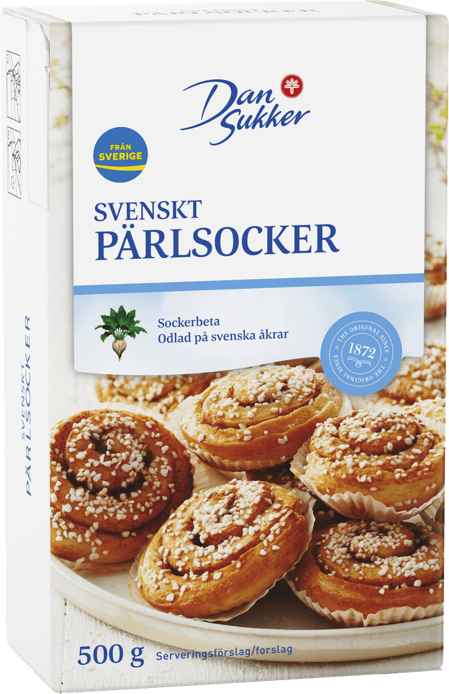 Sucre perlé suédois pour kanelbullar